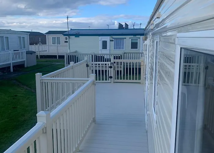 A14 Is A 3 Bedroom Caravan On Whitehouse Leisure Park With Large Decking