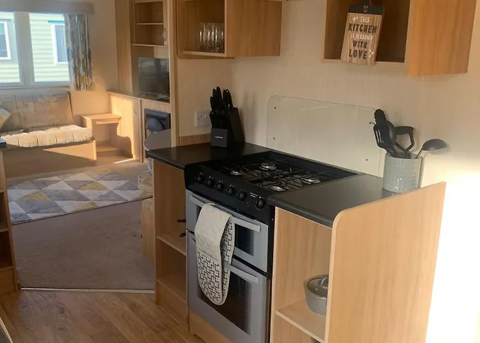 A14 Is A 3 Bedroom Caravan On Whitehouse Leisure Park With Large Decking